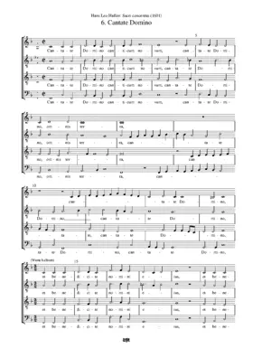 Cantate Domino