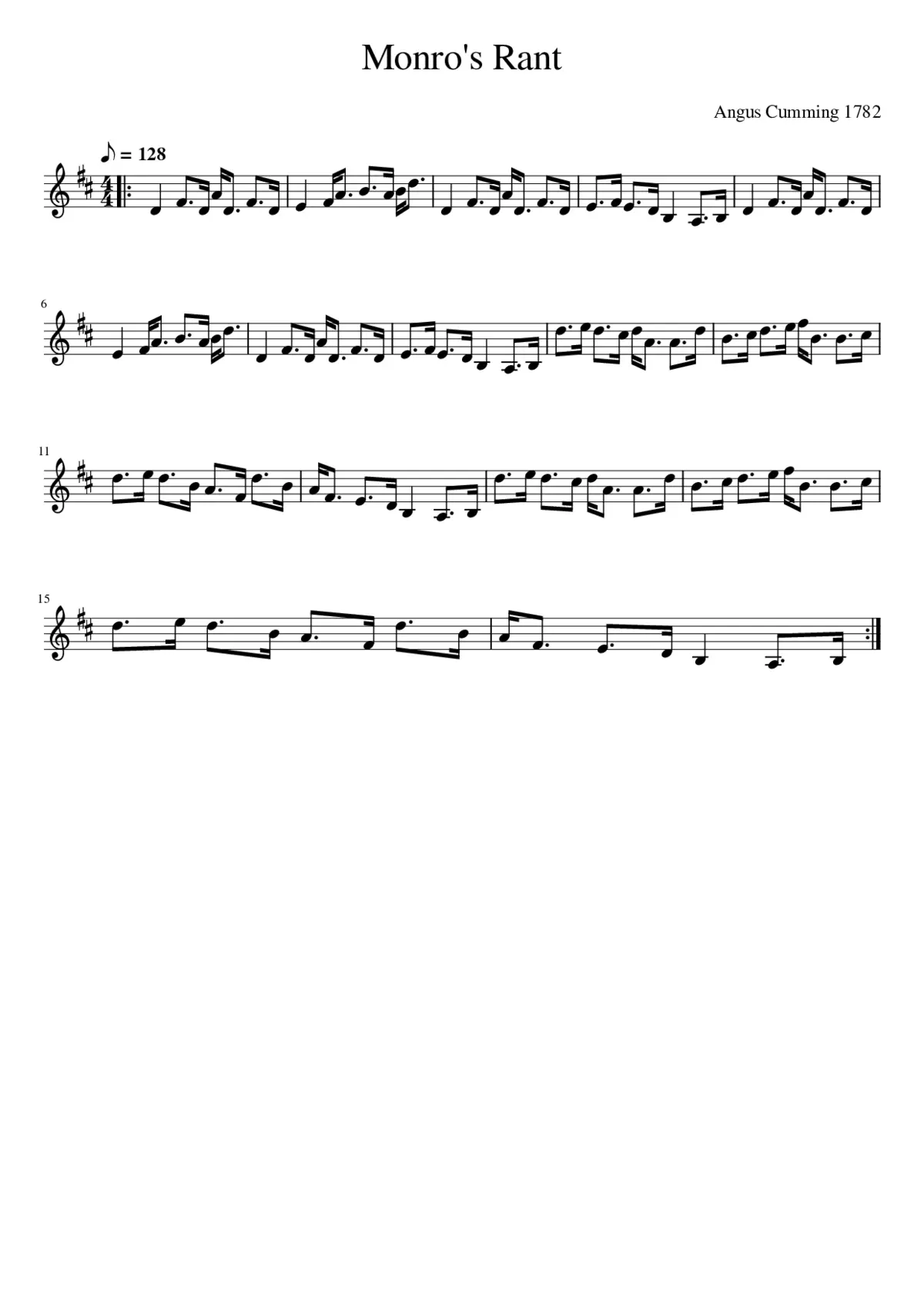 Monro's Rant - Page 1