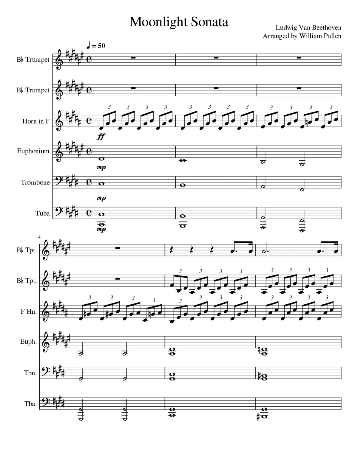 Piano Sonata No.14 Op.27 No.2 - Page 1
