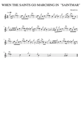 when the saints go marching in