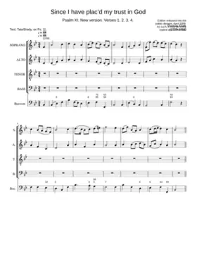 Since I have placed my trust in God