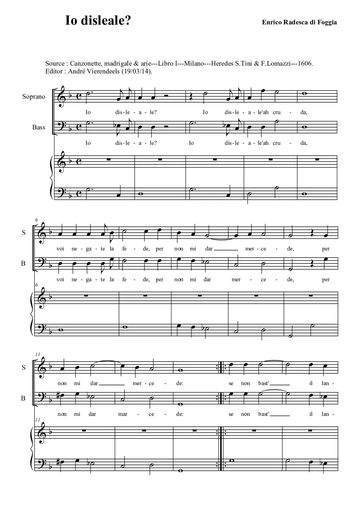 Io disleale? - Page 1