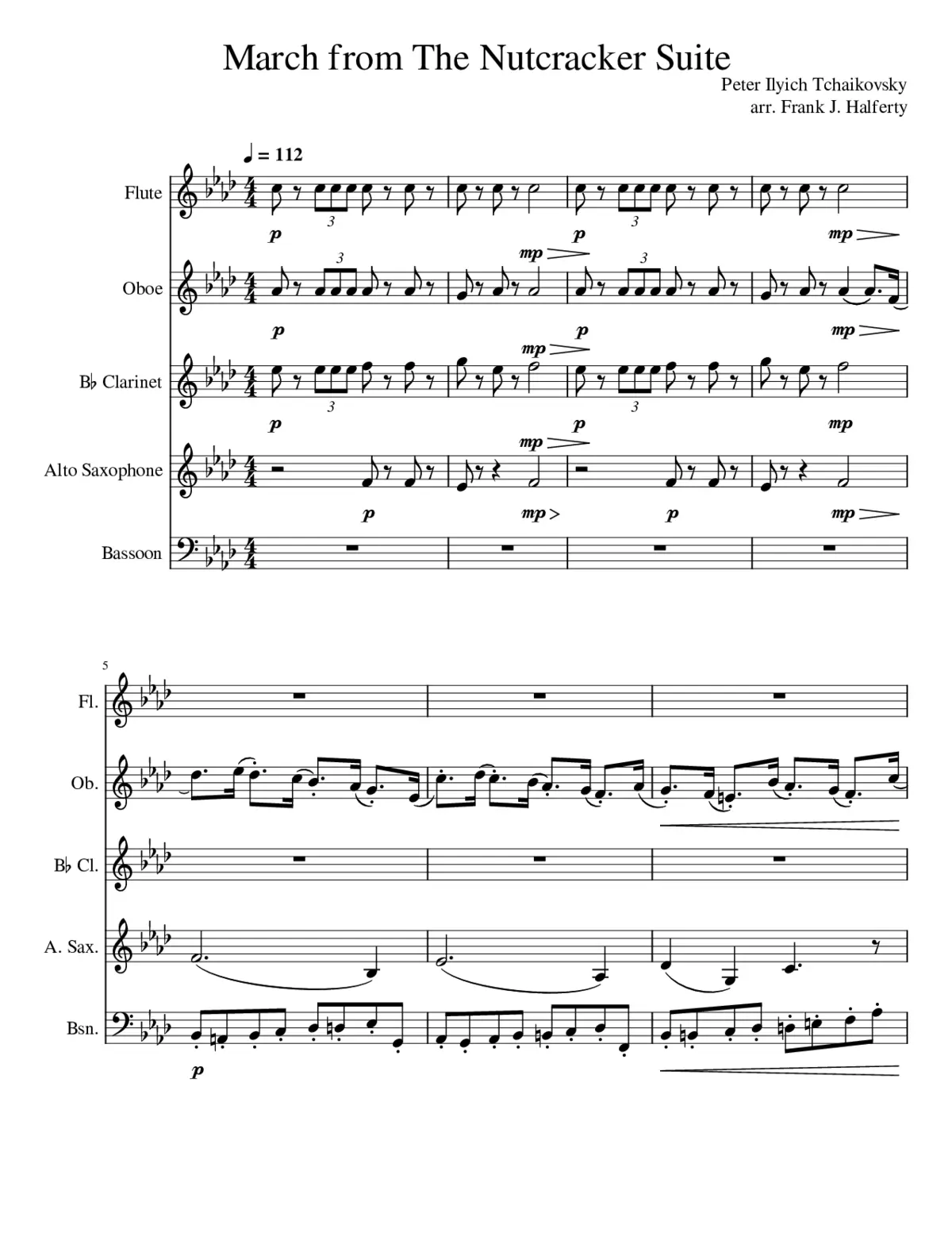 The Nutcracker (ballet) Op.71 - Page 1
