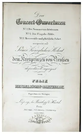 Overture to a Midsummer Night's Dream