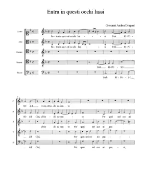 Entra in questi occhi lassi