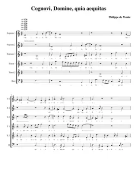 CognoviDomine quia aequitas