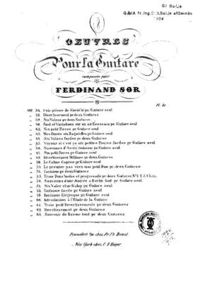 6 Valses et un galop