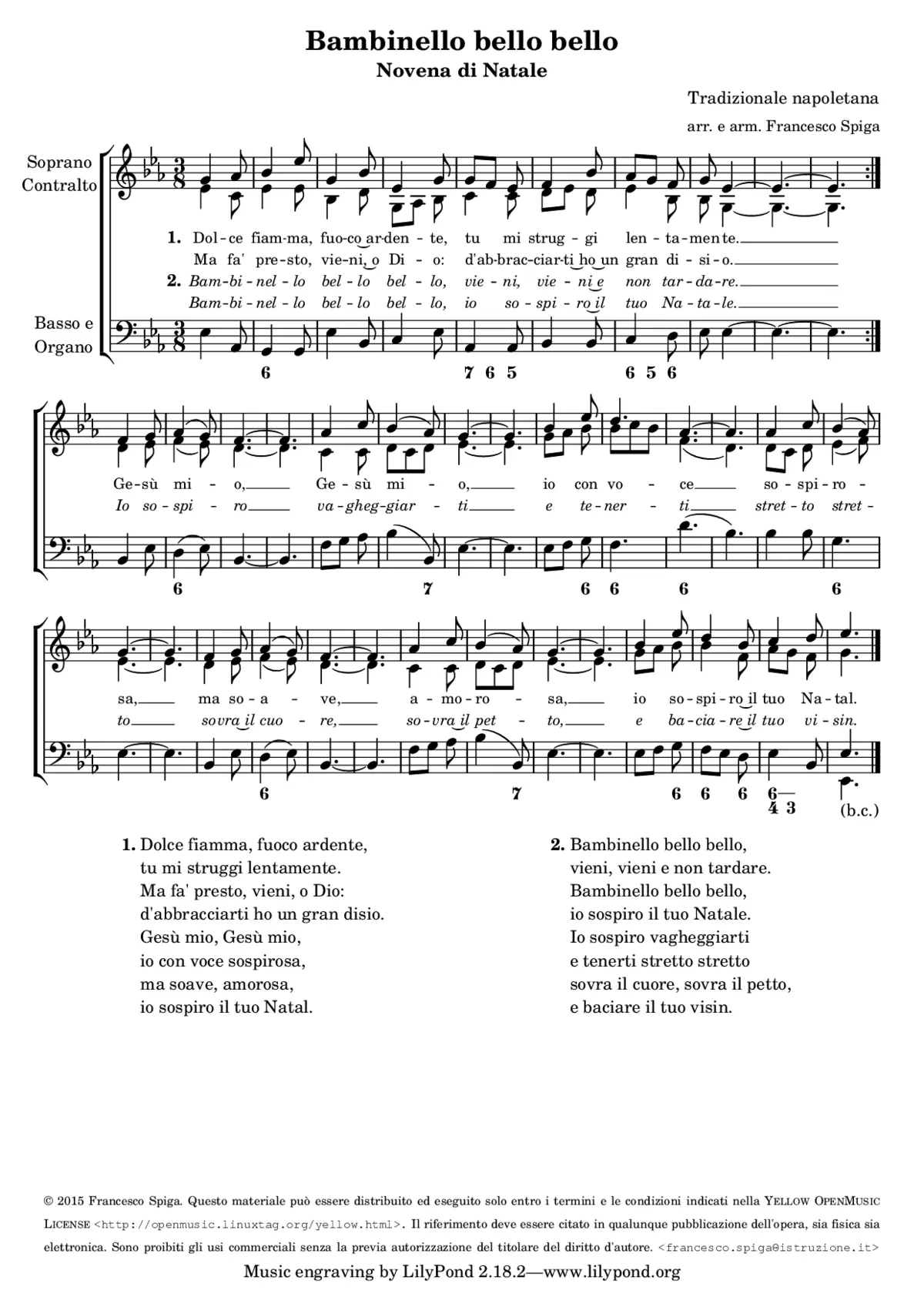 Bambinello bello bello - Page 1