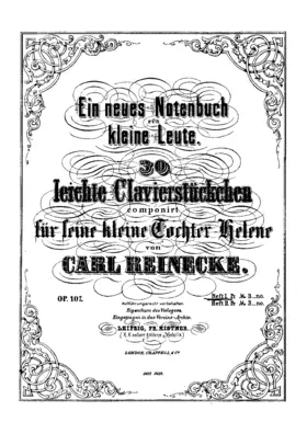 Ein Neues Notenbuch für Kleine Leute