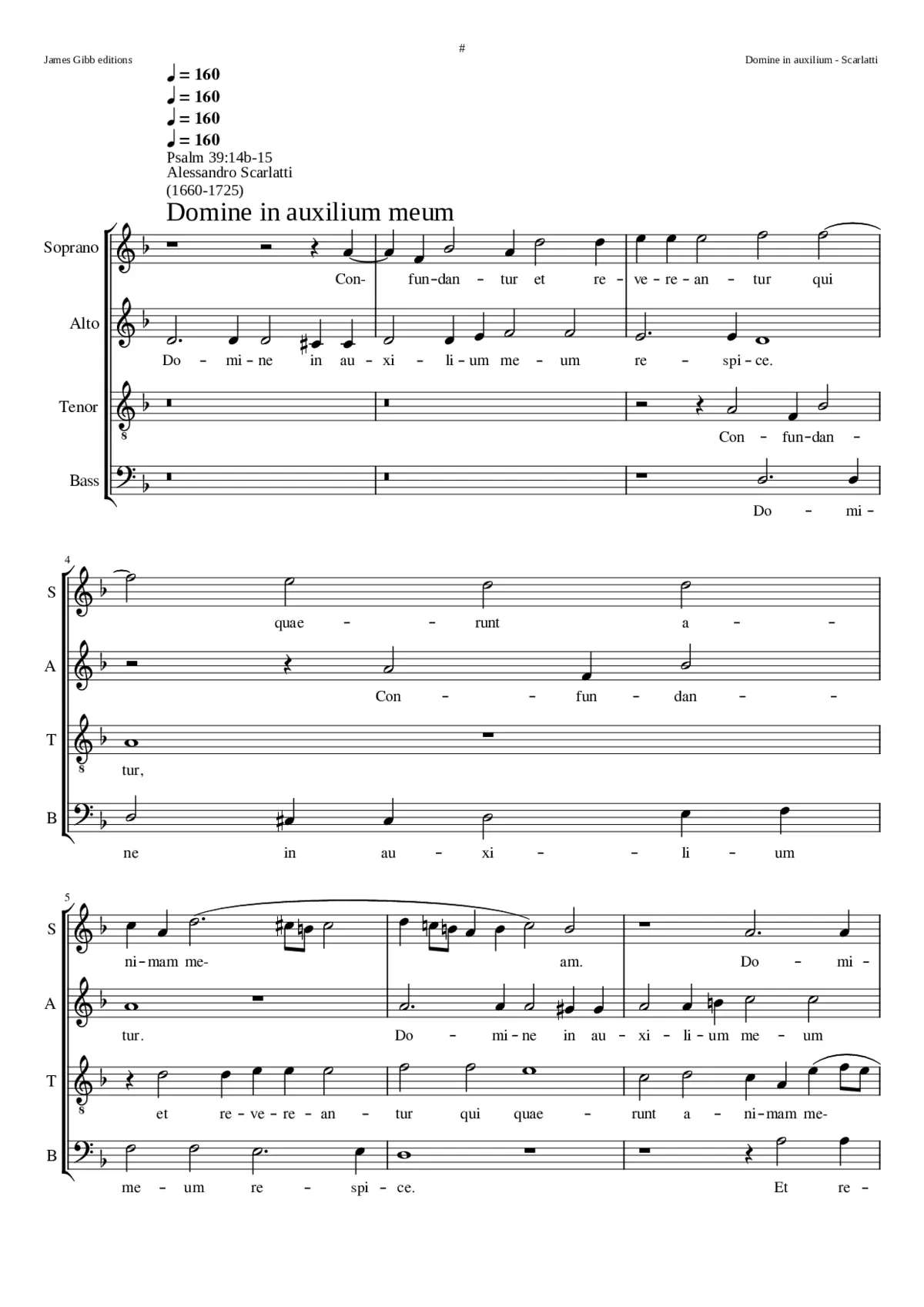 Domine in auxilium meum - Page 1