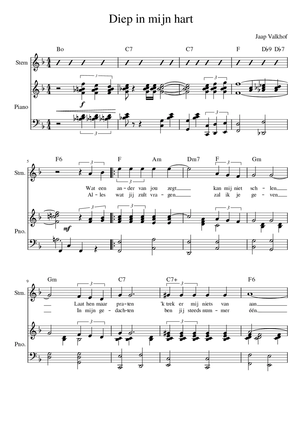 diep in mijn hart - Page 1