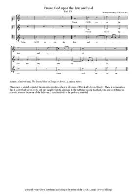Praise God upon the lute and viol