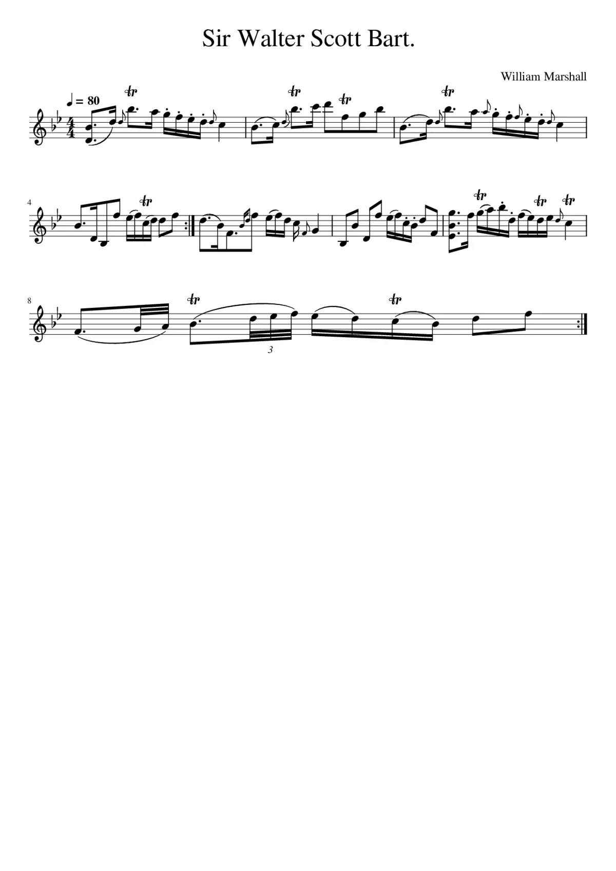 Sir Walter Scott Bart. - Page 1