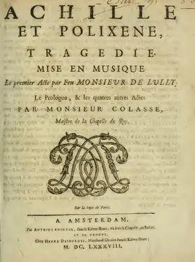 Achille et Polixène