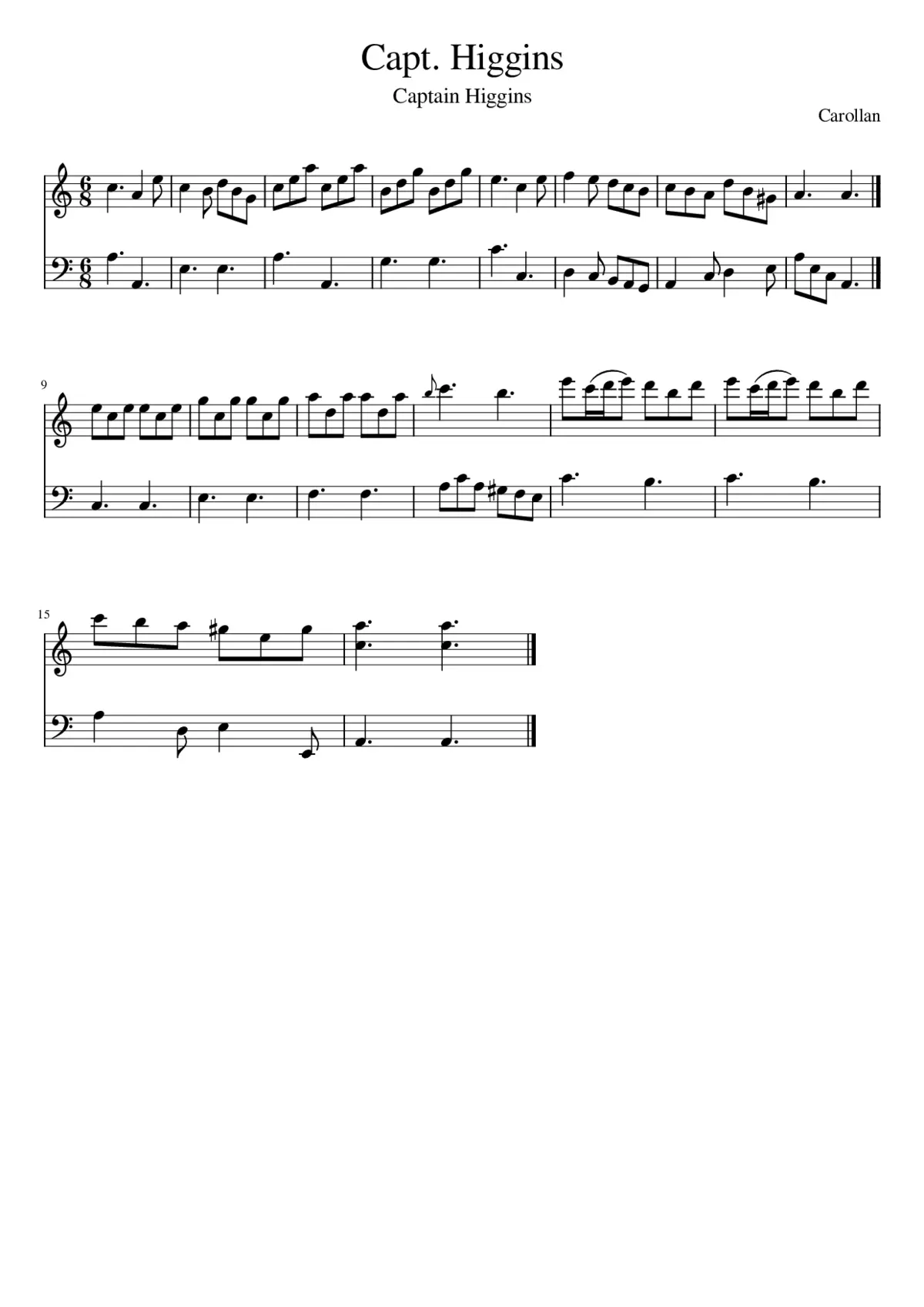 Capt. Higgins - Page 1