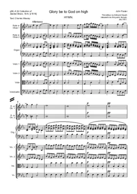 Glory be to God on high