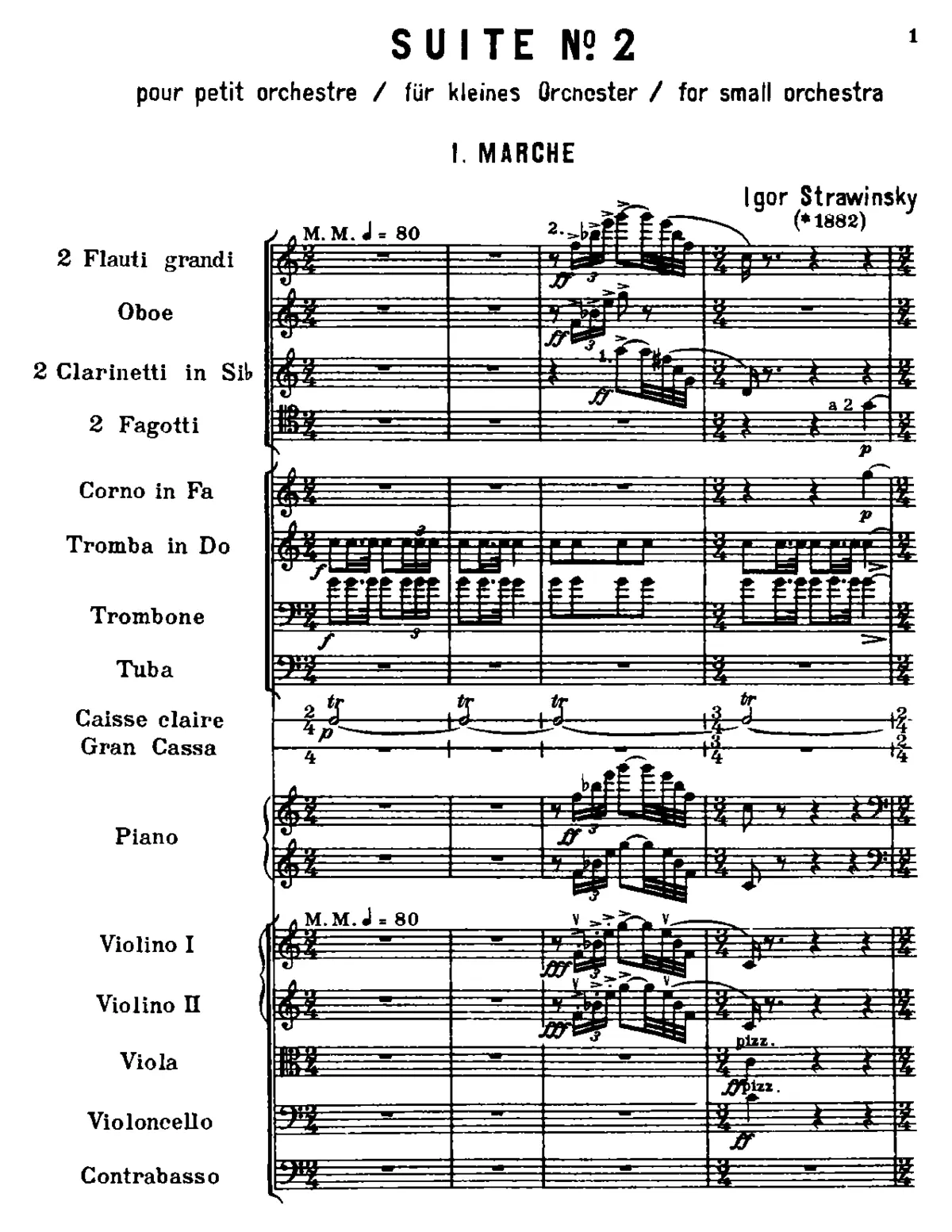Suite No.2 - Page 1