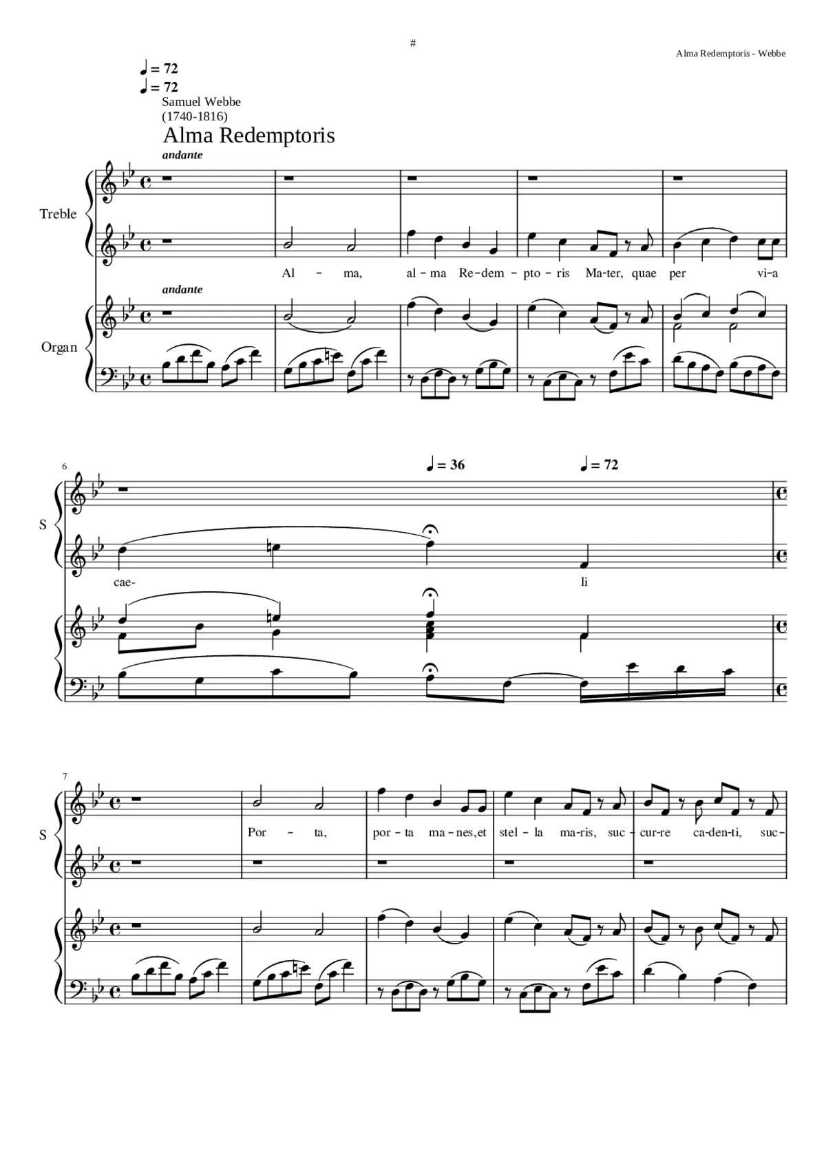 Alma Redemptoris II - Page 1