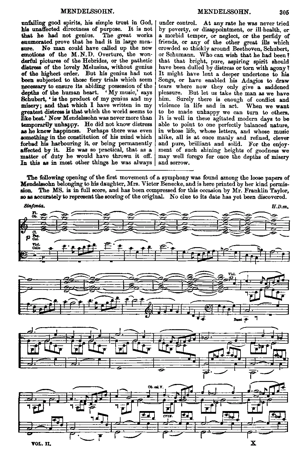 Symphony in C major - Page 1