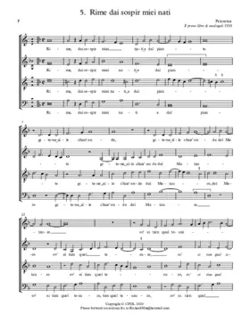 Rime dai sospiro miei nati