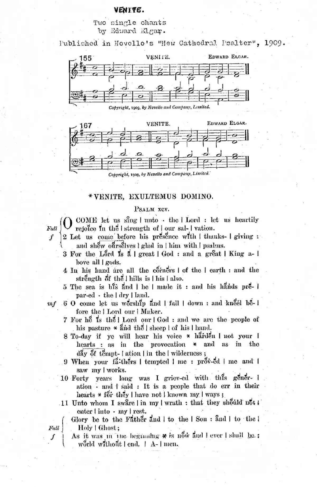 Venite - Page 1