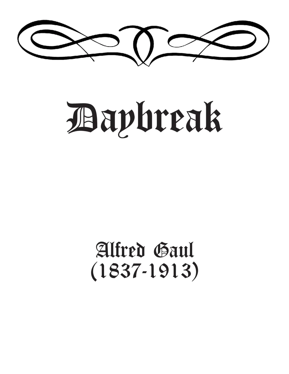 Daybreak - Page 1