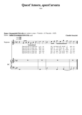 Quest'Amore quest'arsura