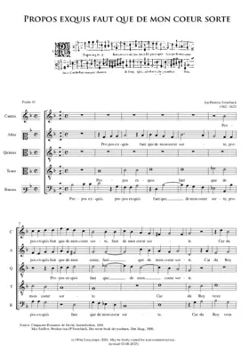 Pseaume 45 - Propos exquis faut