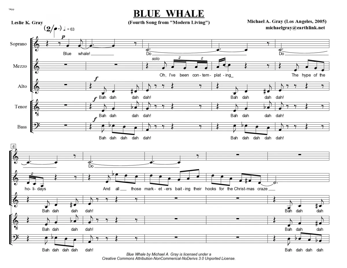Blue Whale - Page 1