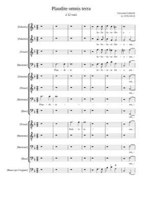 Plaudite omnis terra