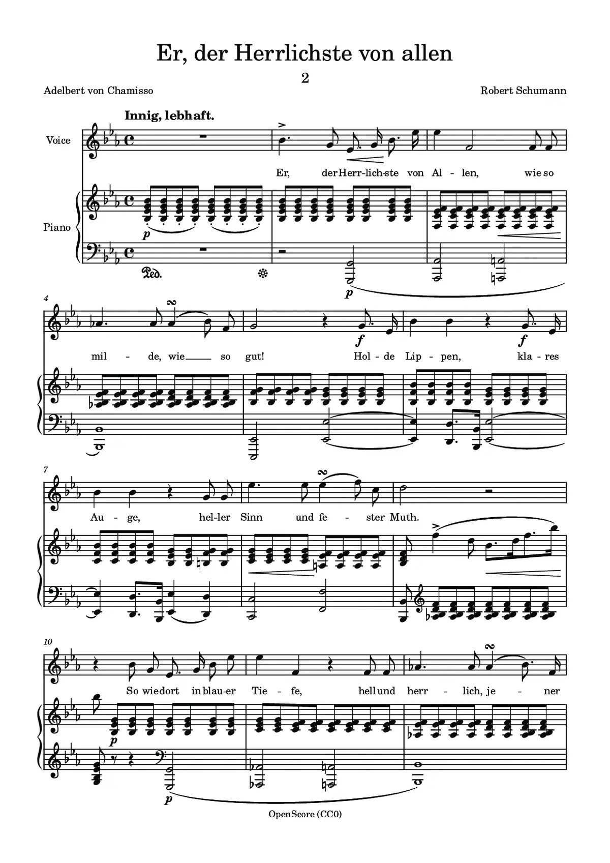 Er, der Herrlichste von allen - Page 1