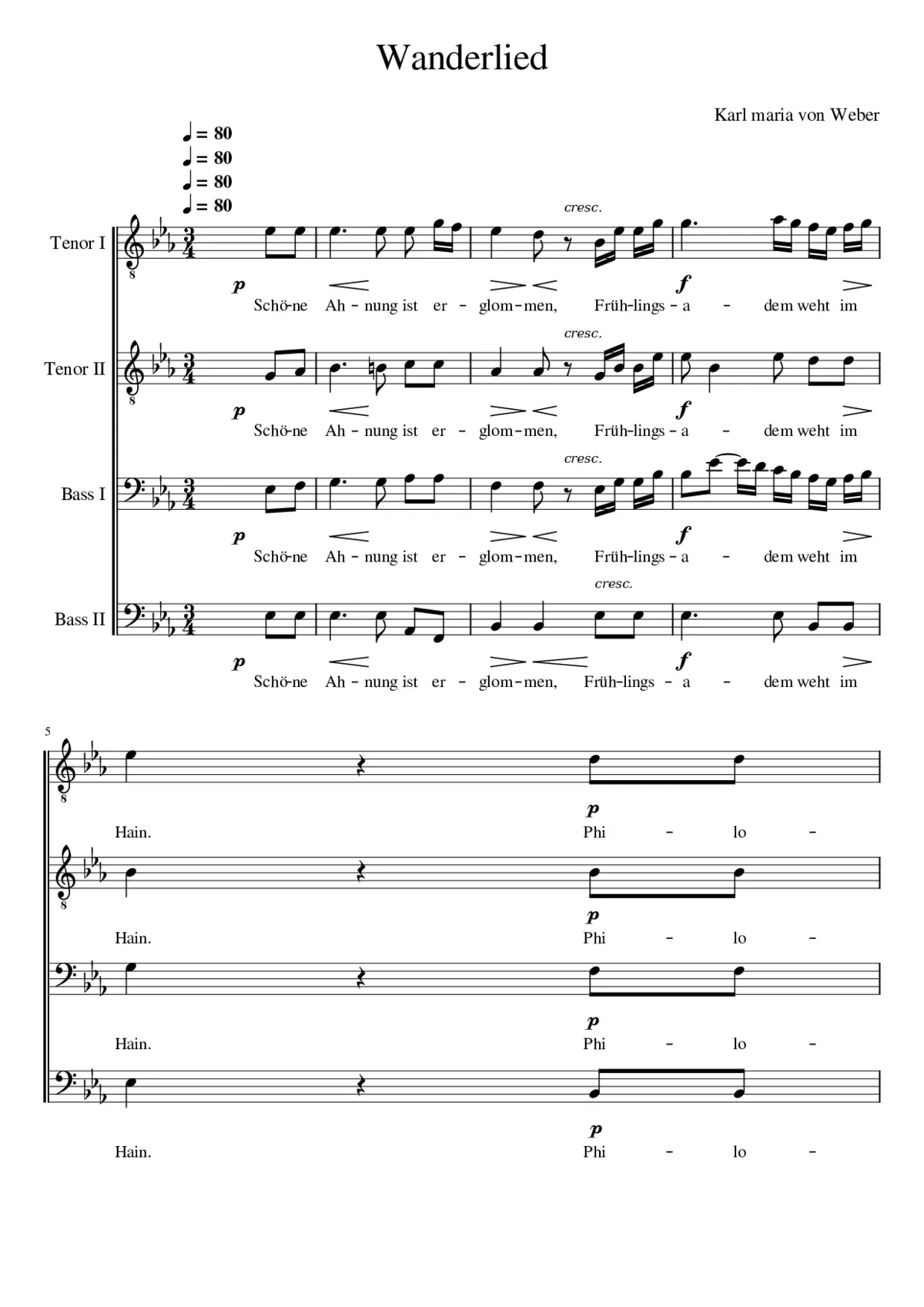 Frühlingsahnung - Page 1