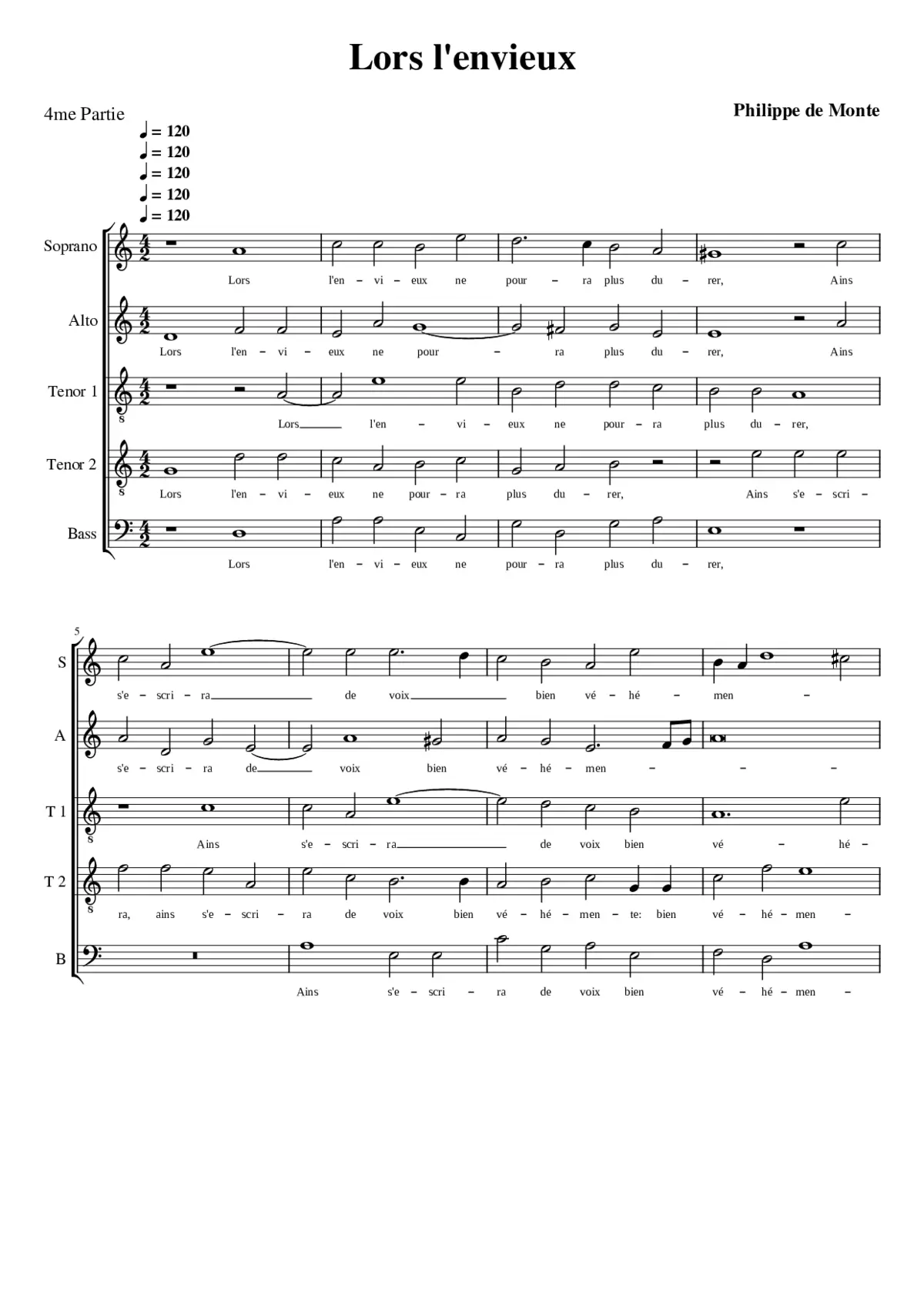 Lors l'envieux - Page 1