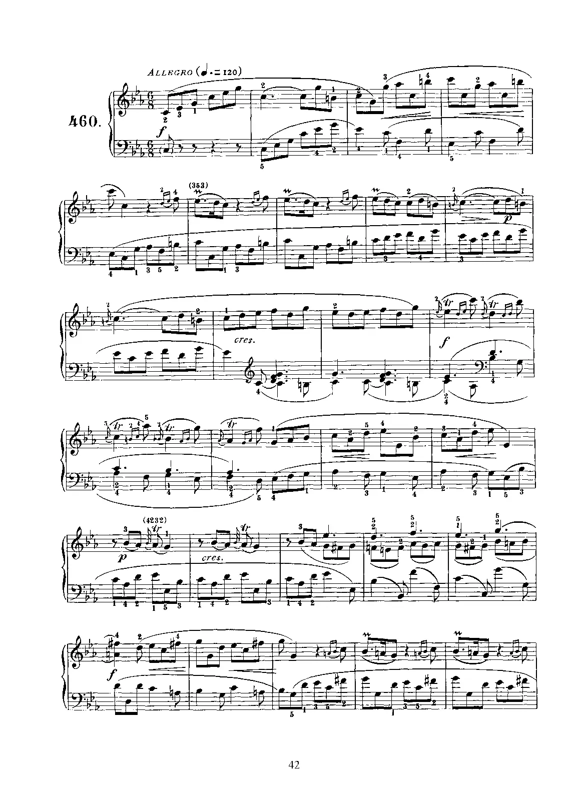 Keyboard Sonata in C minor - Page 1