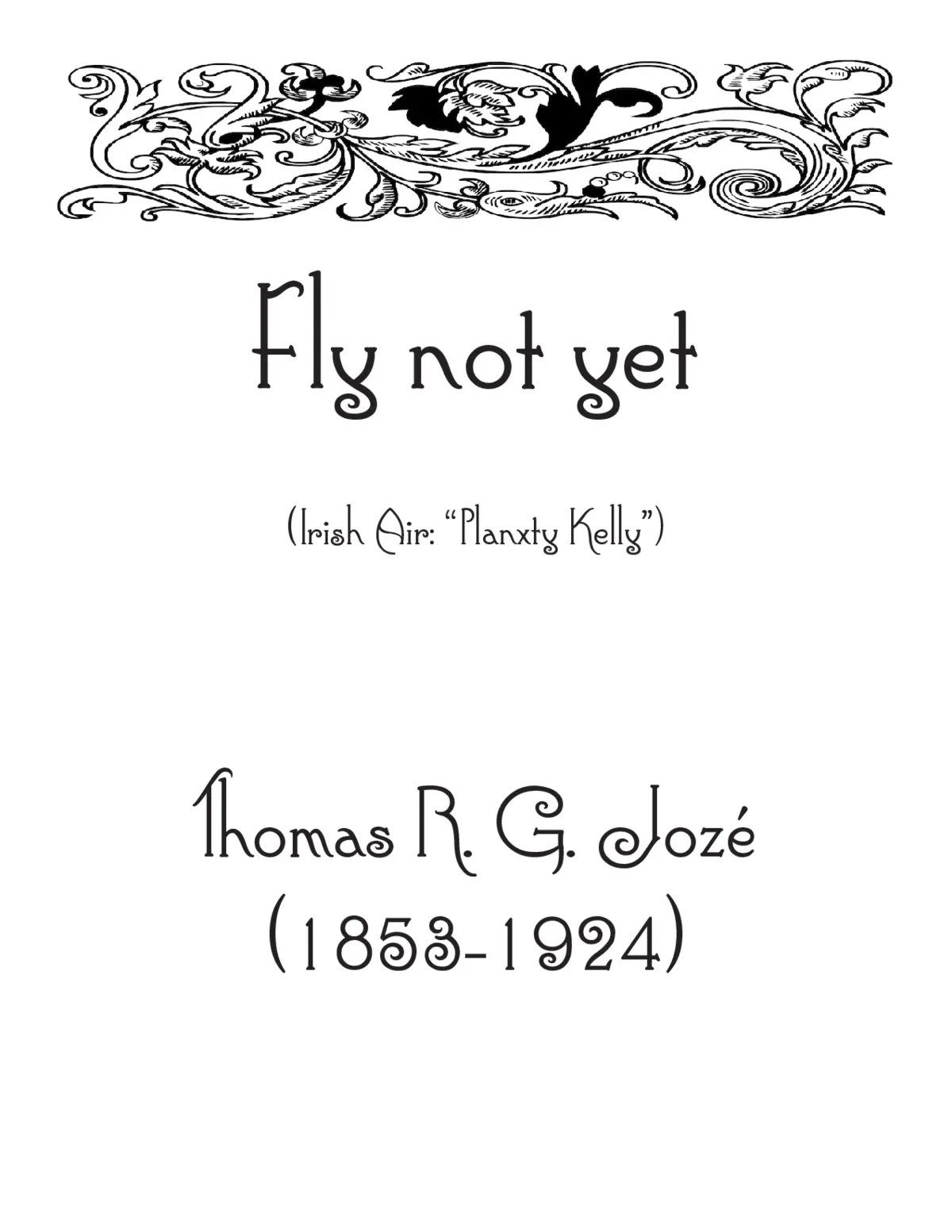 Fly not yet - Page 1