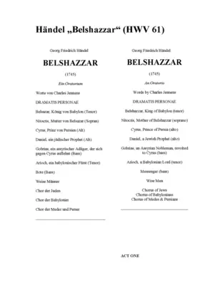 Belshazzar