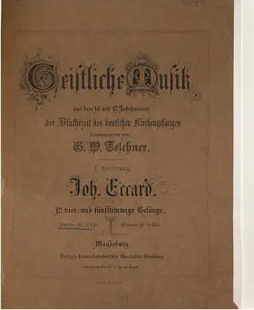 12 Geistliche Gesänge