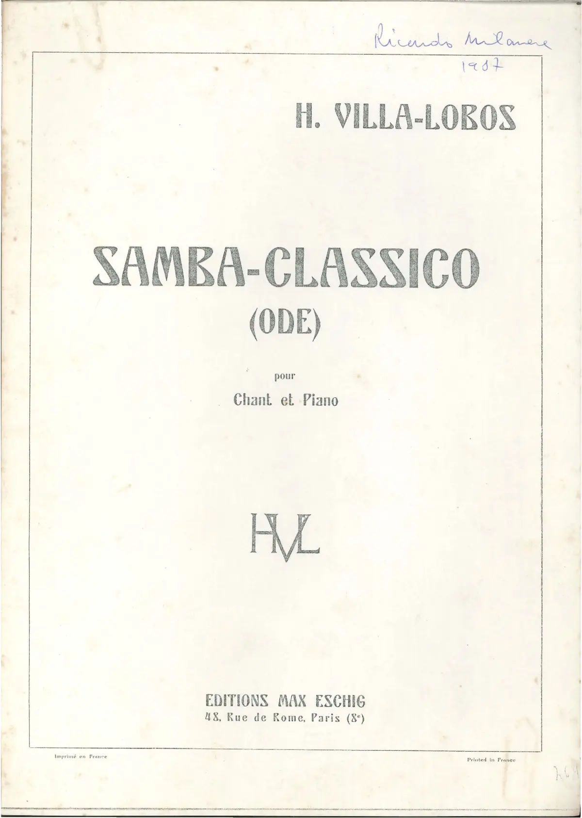 Samba clássico - Page 1