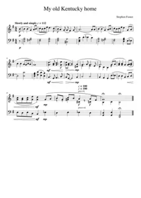 My old Kentucky home