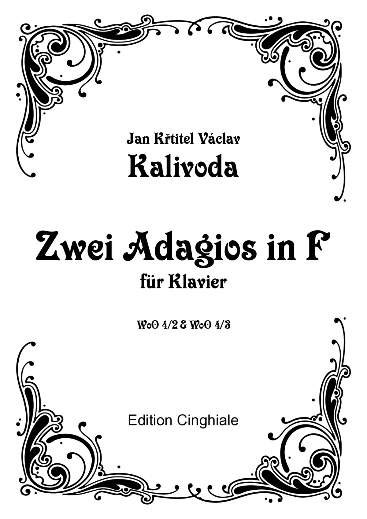 2 Adagios in F - Page 1