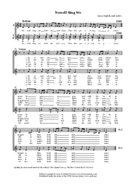 Nowell sing we