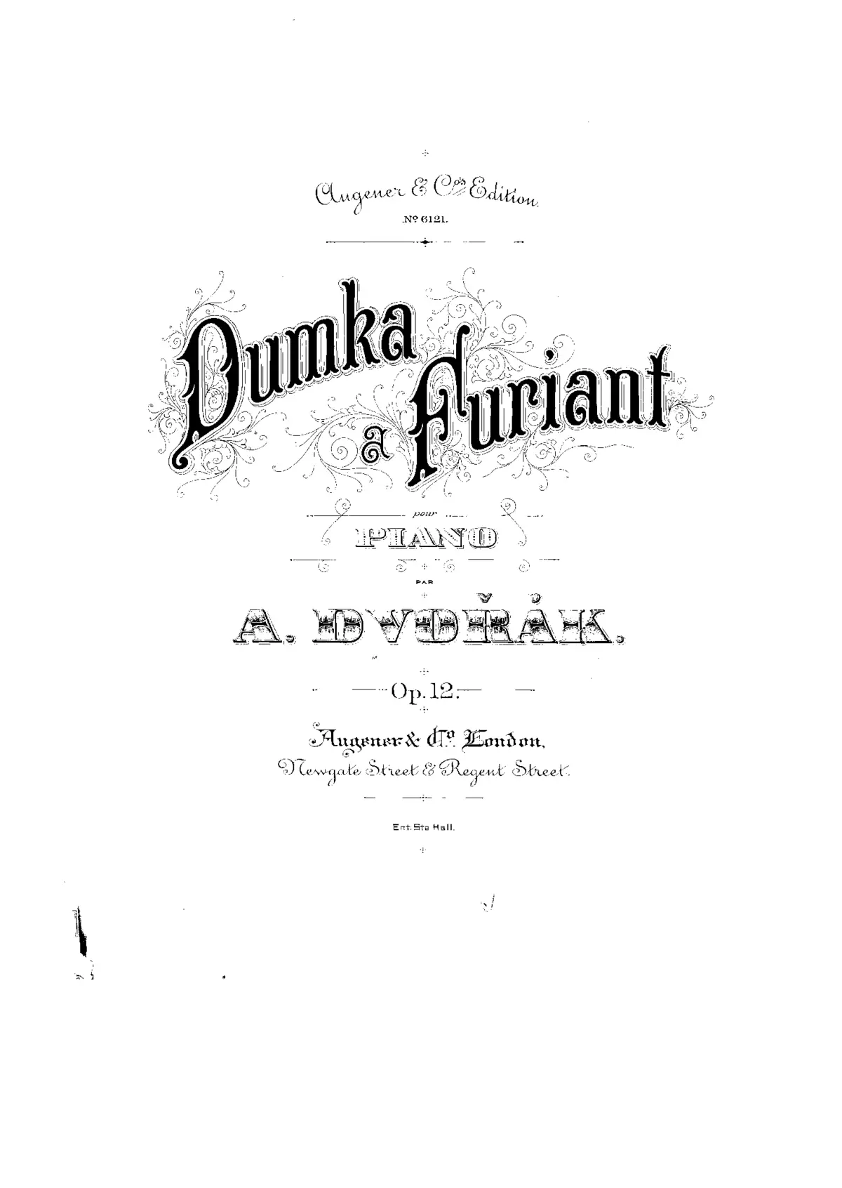 Dumka and Furiant - Page 1