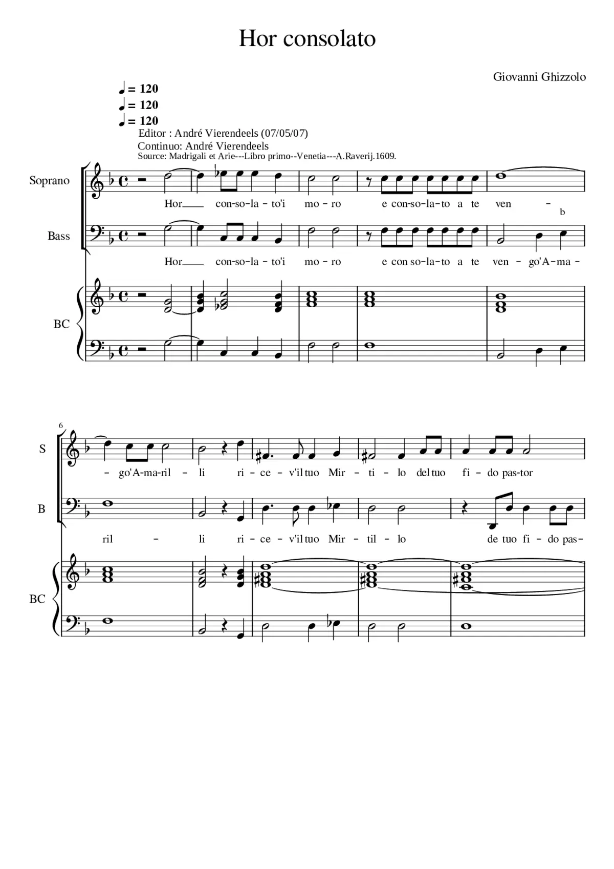 Hor consolato - Page 1