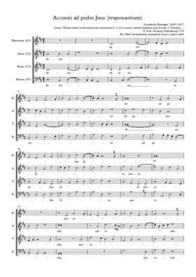 Accessit ad pedes Jesu