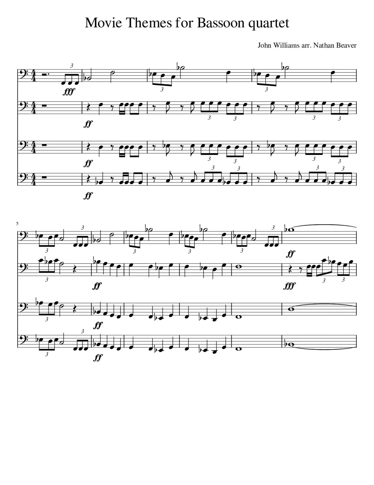 Schindler's List Theme - Page 1