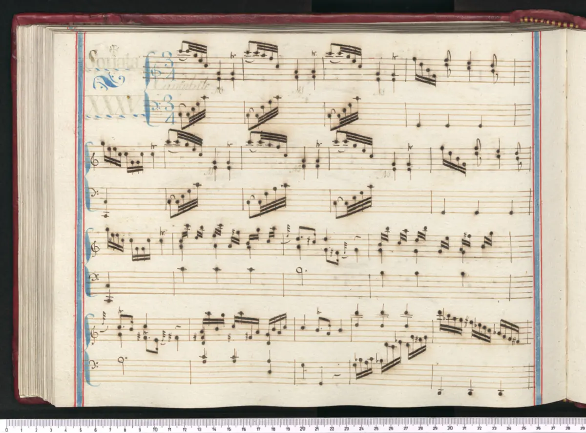 Keyboard Sonata in C major - Page 1
