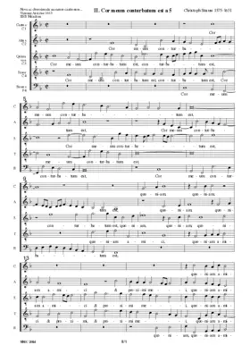 Cor meum conturbatum est a 5