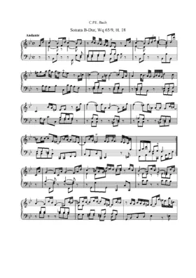 Keyboard Sonata in B-flat major