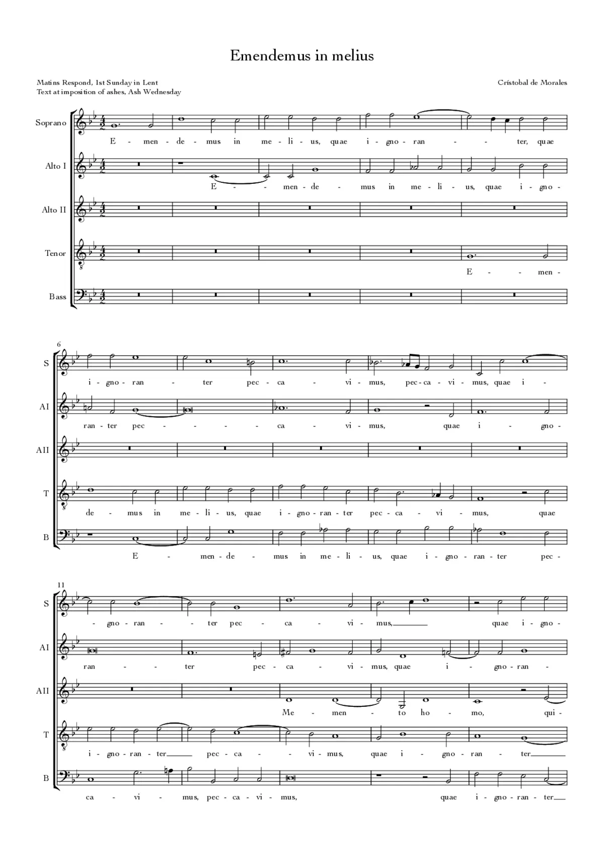 Emendemus in melius - Page 1