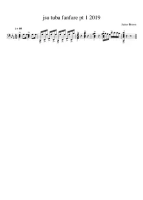 jsu tuba fanfare pt 1 2019